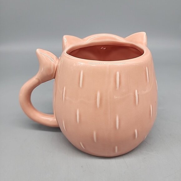 World Market Peach Fox Coffee Mug - Picture 2 of 4